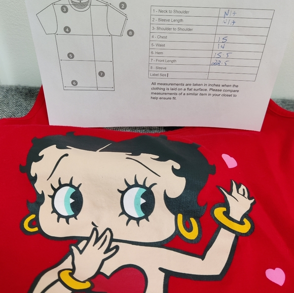 Betty Boop Tank - XS - Picture 9 of 9